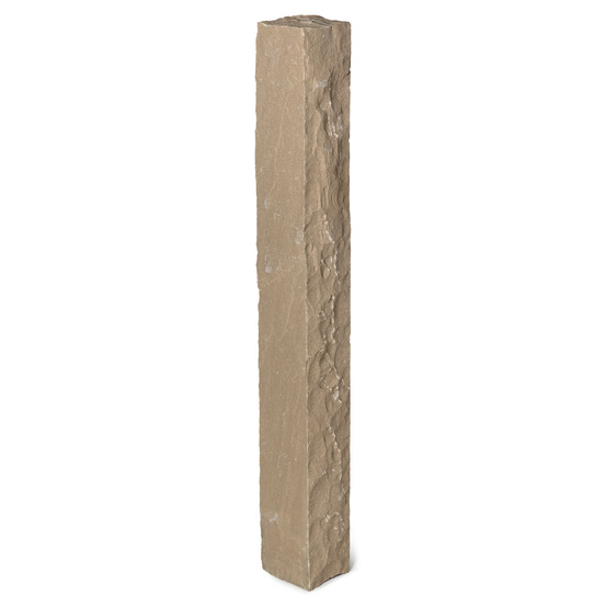 Piquet grès kandla ocre 100x12x12 cm (à l'unité) - ro'ma nature
