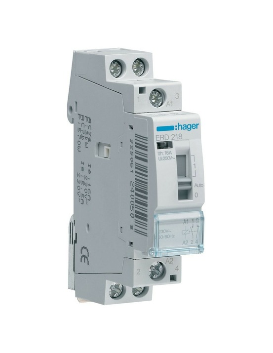 Relais 16a 1f+1o erc218