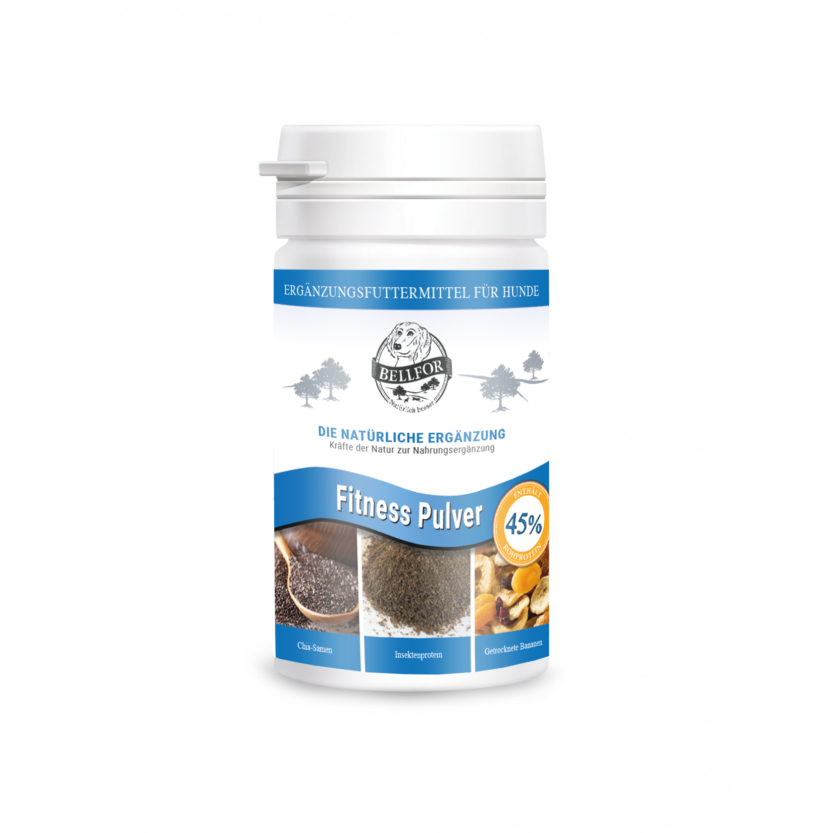 Fitness poudre pour chiens sportifs - fitness pulver - 80g