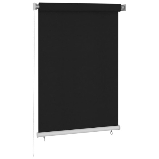 Store roulant d'extérieur 100x140 cm noir
