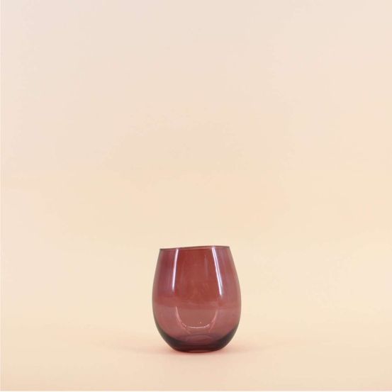 Photophore en verre irisé 11cm