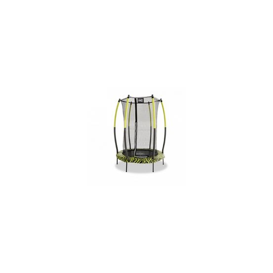 Tiggy junior trampoline 140cm vert limon avec filet de securite