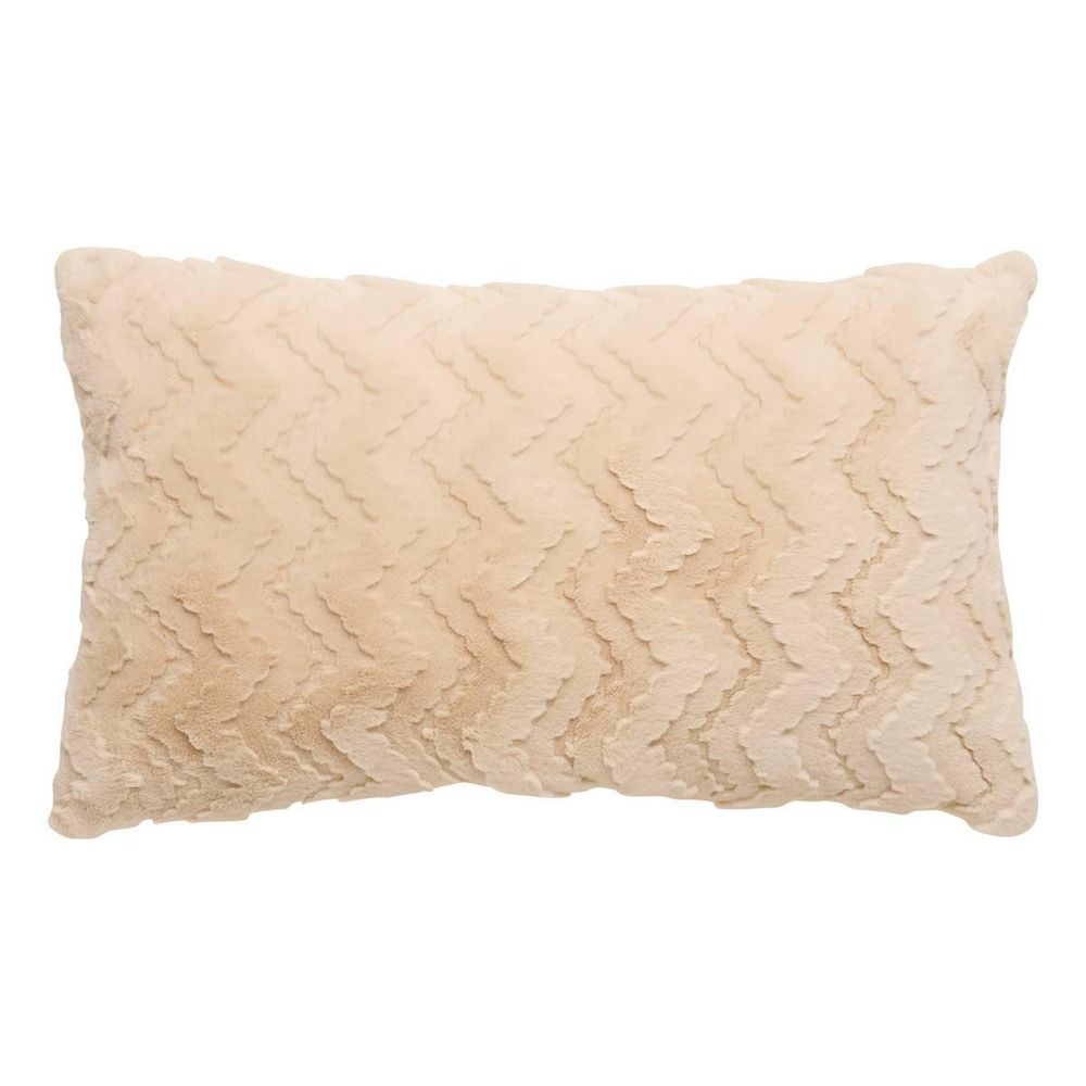 Coussin imitation fourrure 