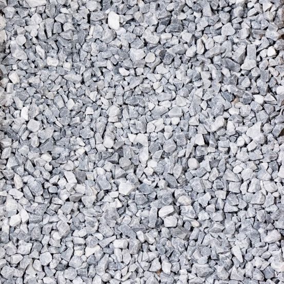 Gravier marbre bleu / gris 8-16 mm - lot de 2 big bag de 500 kg (20 m²) - ro'ma nature