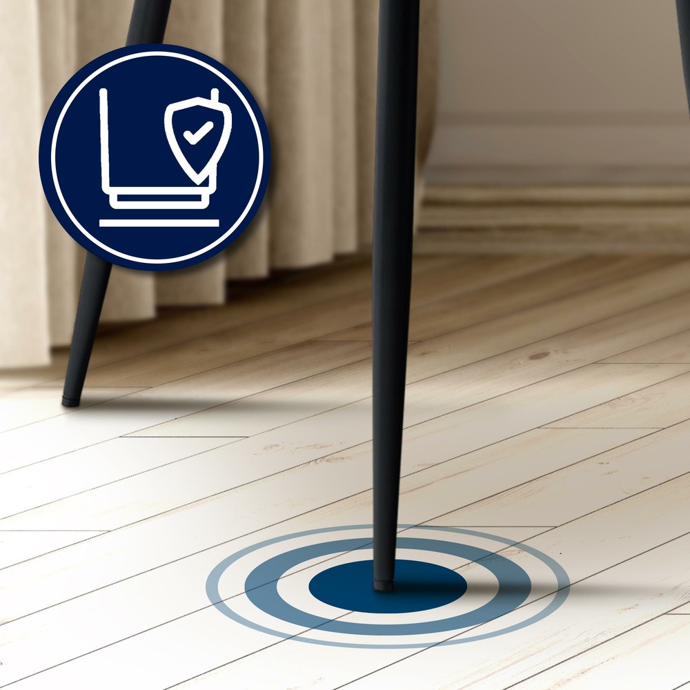 Lot de 2 chaises à repas cassis