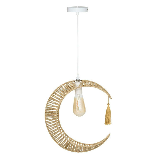 Lampe suspension enfant lune