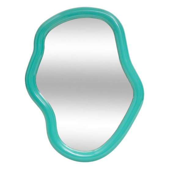 Miroir mural reza vert 33x25cm