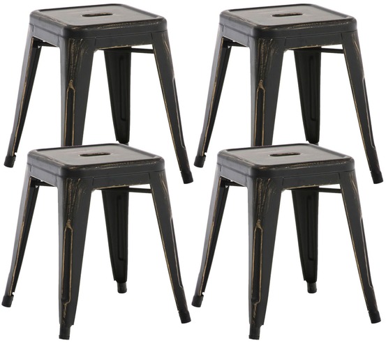 Lot de 4 tabourets armin