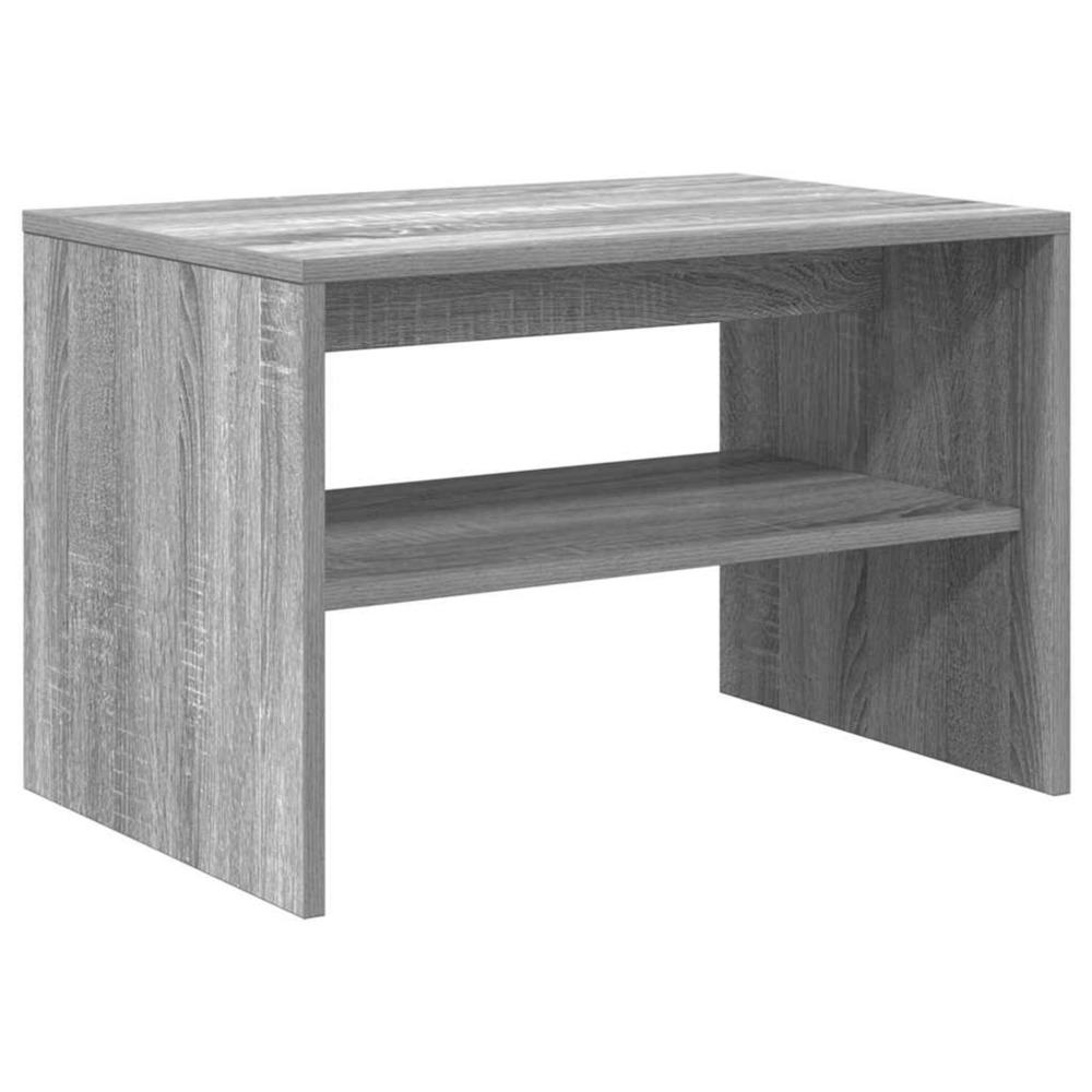 Meuble tv sonoma gris 60x40x40 cm bois d'ingénierie