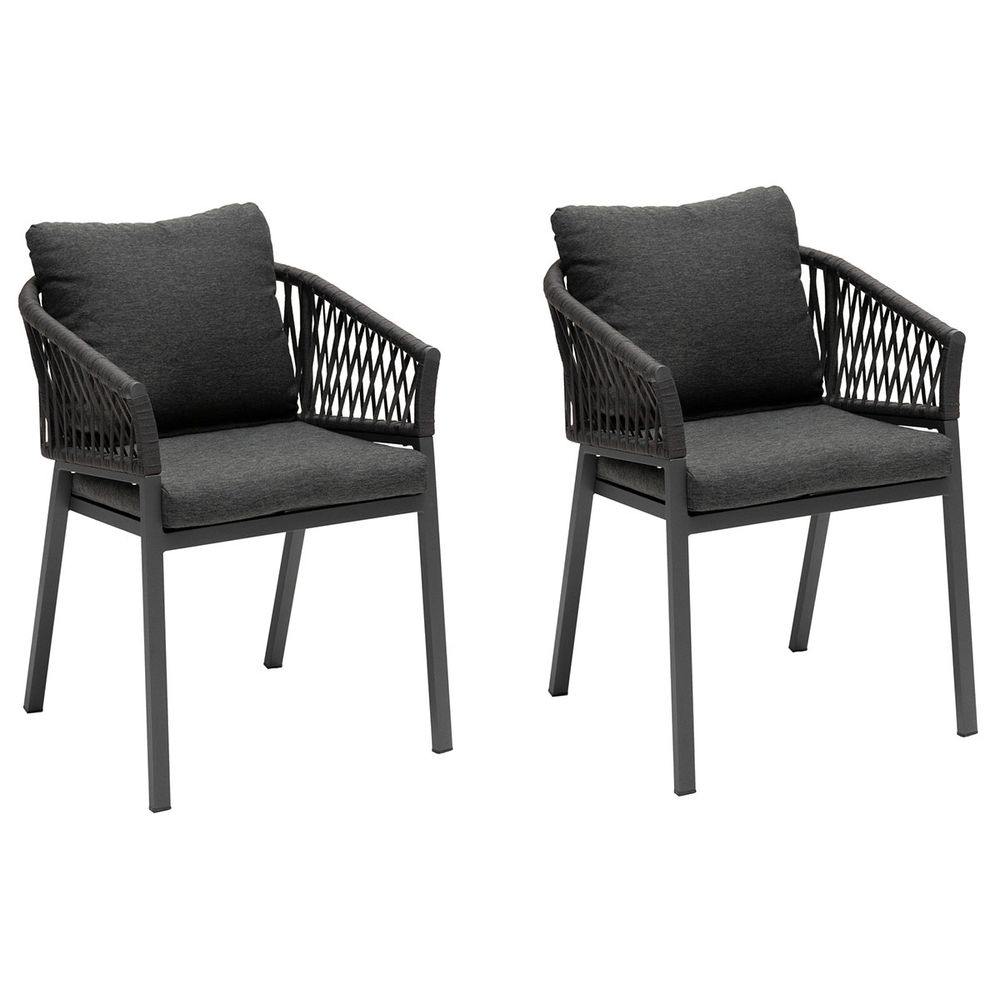 Lot de 2 fauteuils de jardin 