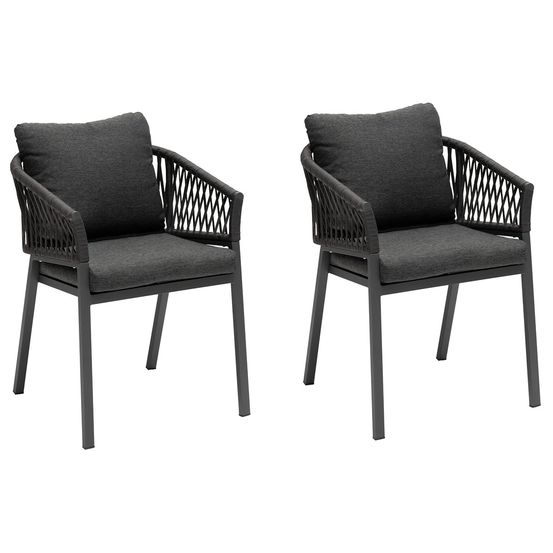 Lot de 2 fauteuils de jardin