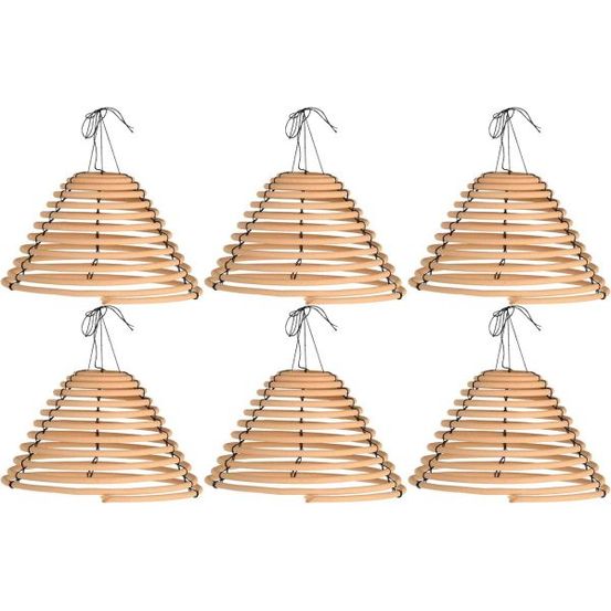 Spirales de citronnelle à suspendre (lot de 6) s