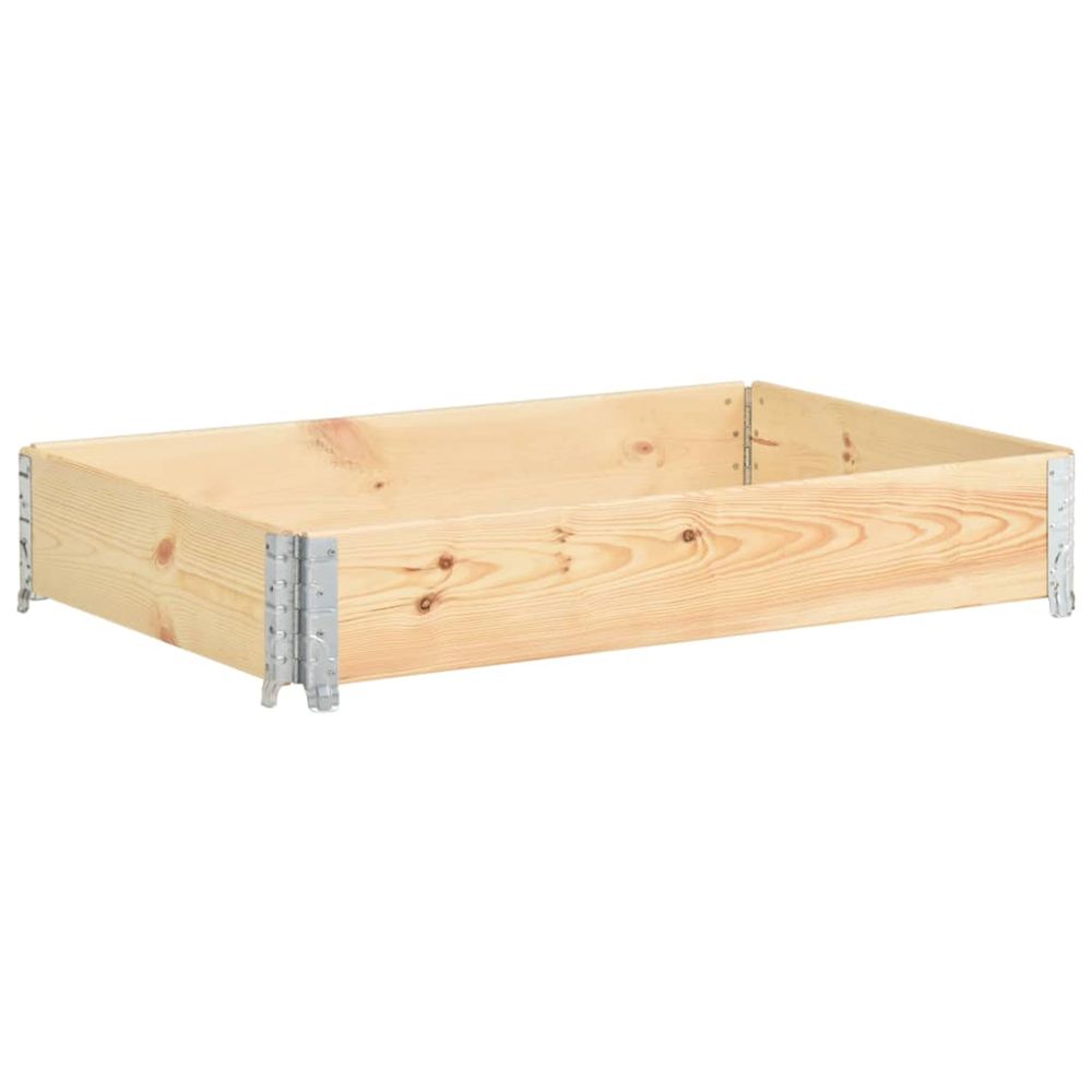 CarrÃ© potager surÃ©levÃ©e 80x120 cm Bois de