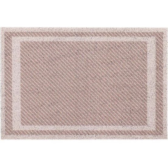 Tapis dessous de paillasson à motifs cadre