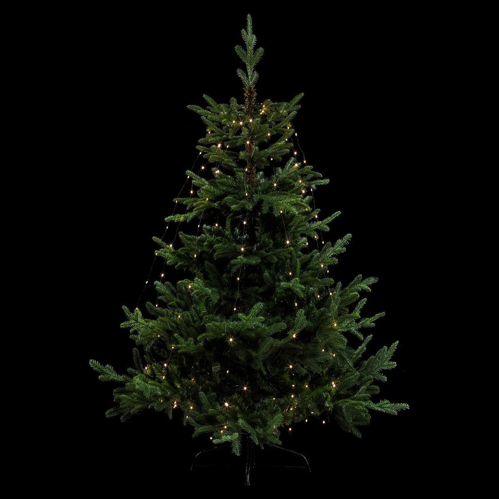 Robe lumineuse extérieur 232 led blanc chaud h220cm avec transfo