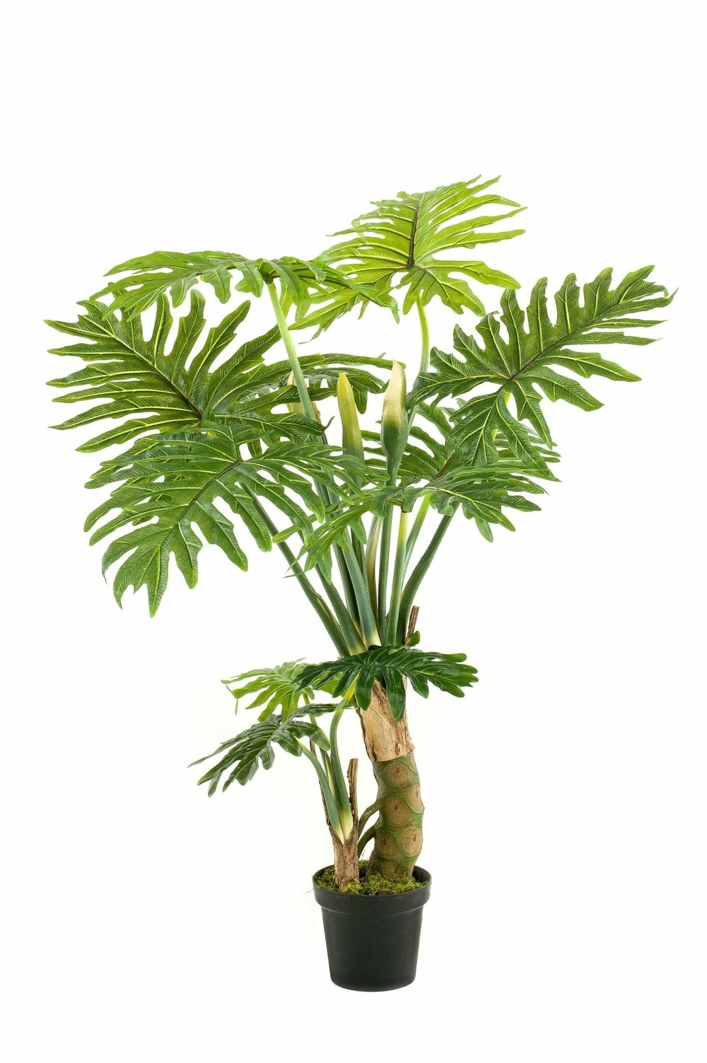 Philodendron plante artificielle - h130cm, ø14cm
