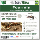 Solunéma - Fourmis - Nématodes Steinernema Feltiae (SF)-10 millions pour 3 à 6 fourmilières
