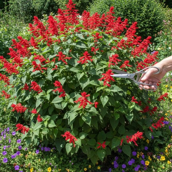 Sauge ananas - sans traitement godet - 5/20 cm