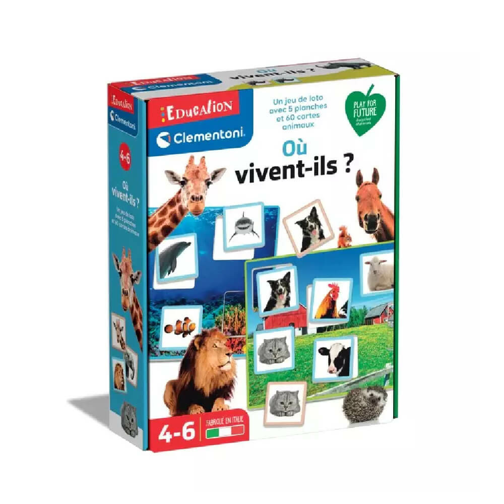 Coffret : où vivent ils ?