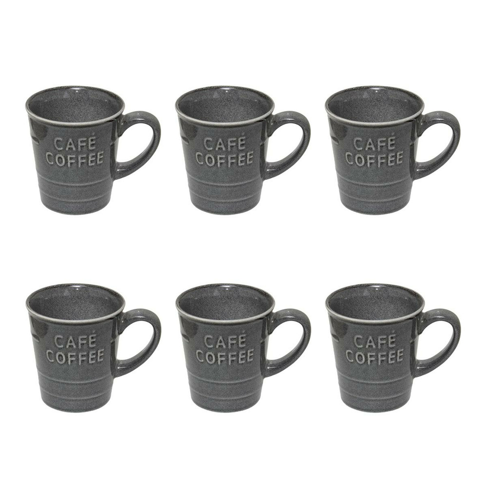 Lot de 6 mugs à café 