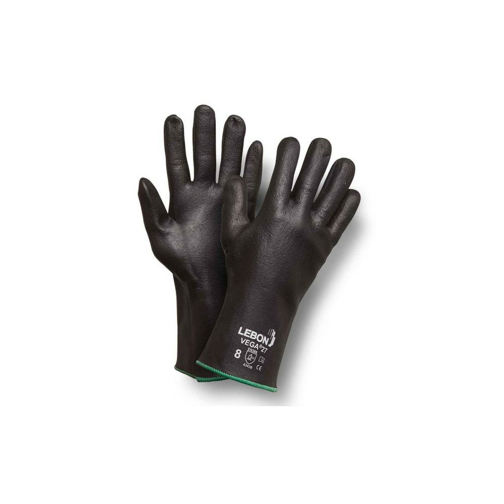 Gant anticoupure vega 27 enduction en nitrile mousse taille 9 27cm lebon protection vega 27 9