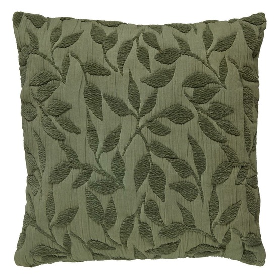 Coussin motif jacquard