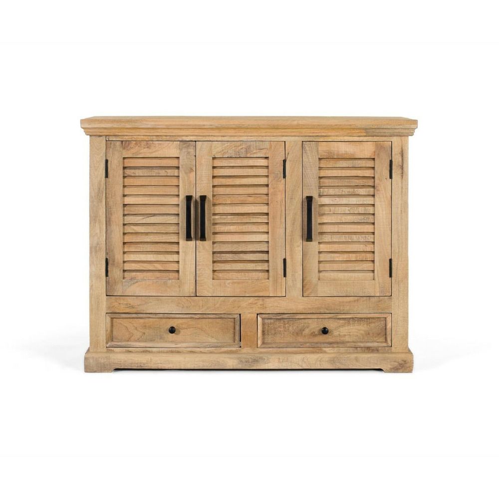 Buffet bois naturel - sibylle décoration d'autrefois