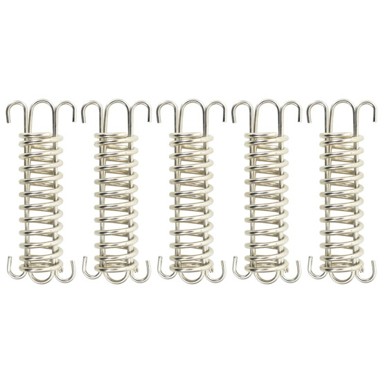 Verrous à ressort pour voile d'ombrage 5 pcs acier inoxydable