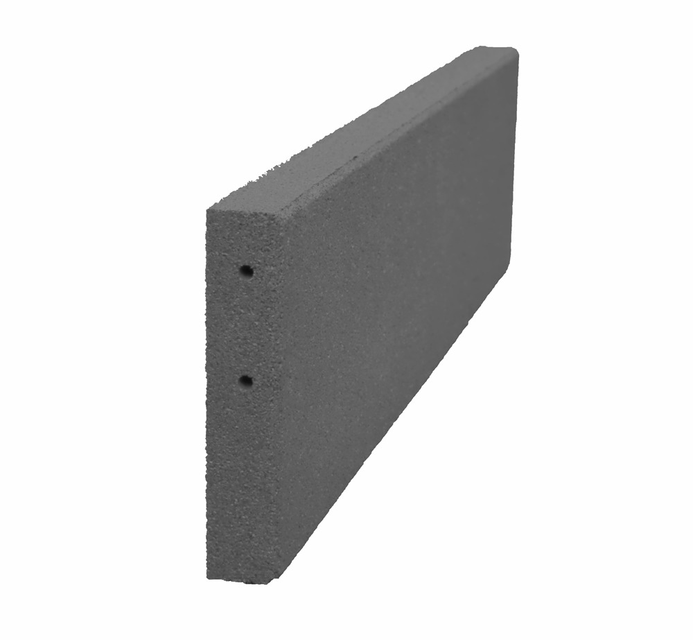 Bande de retenue en caoutchouc 100 x 25 cm - gris