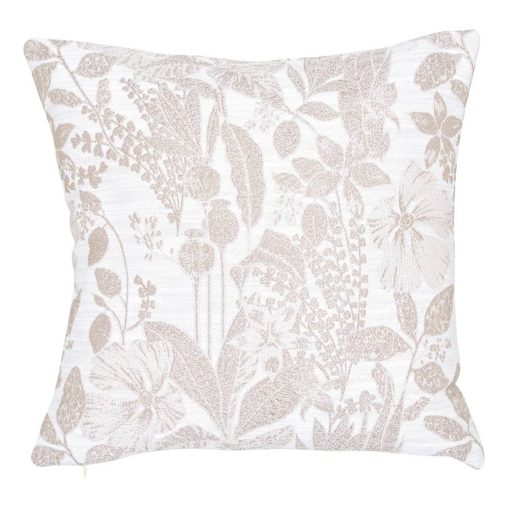 Coussin samara 40x40cm beige lin