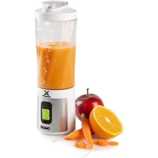 Blender portable sans fil - - do752bl - xpower - 120 w - 600 ml - blanc