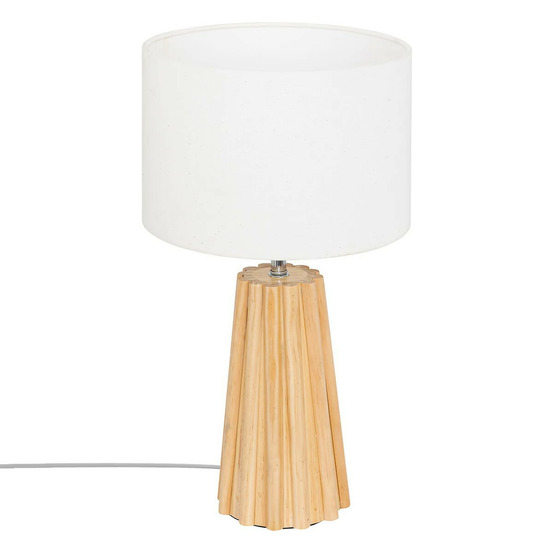 Lampe à poser en bois