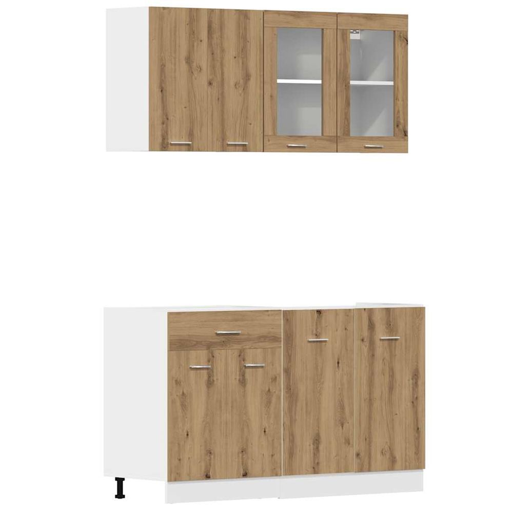 Ensemble de 4 meubles de cuisine 
