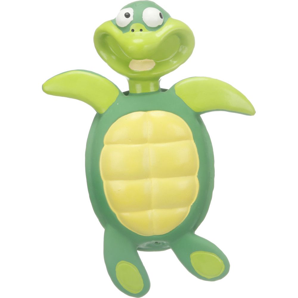 Jouet à couiner pour chien tortue en latex trudo flamingo - 26,5 cm
