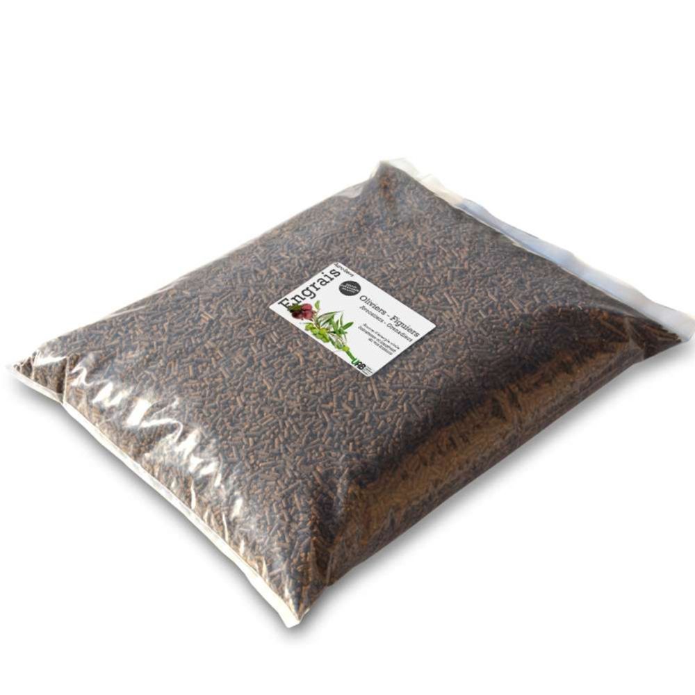 Engrais oliviers, figuiers et fruitiers mediterranéens - agro sens - sac 15 kg