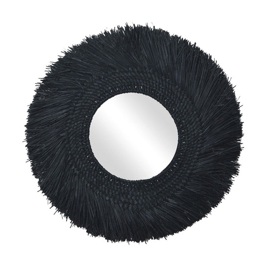 Miroir en jonc teinté 70 cm