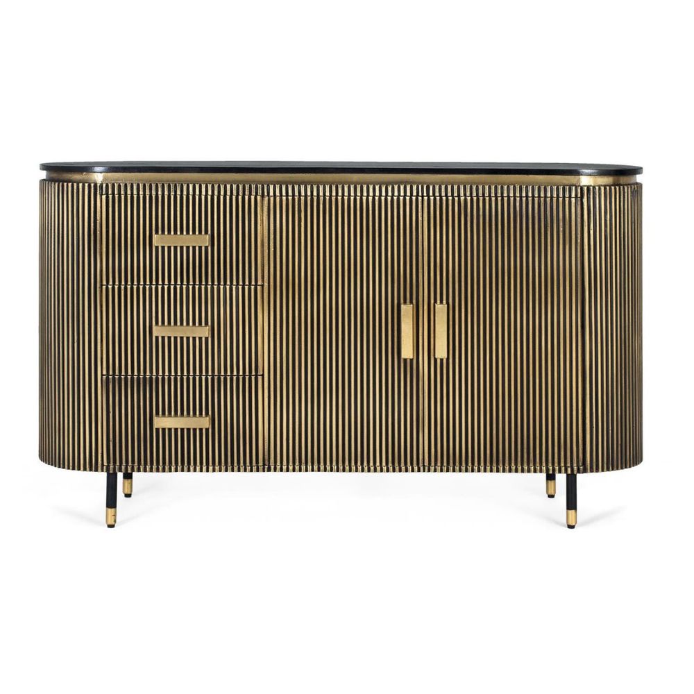 Buffet bois bronze - alma décoration d'autrefois