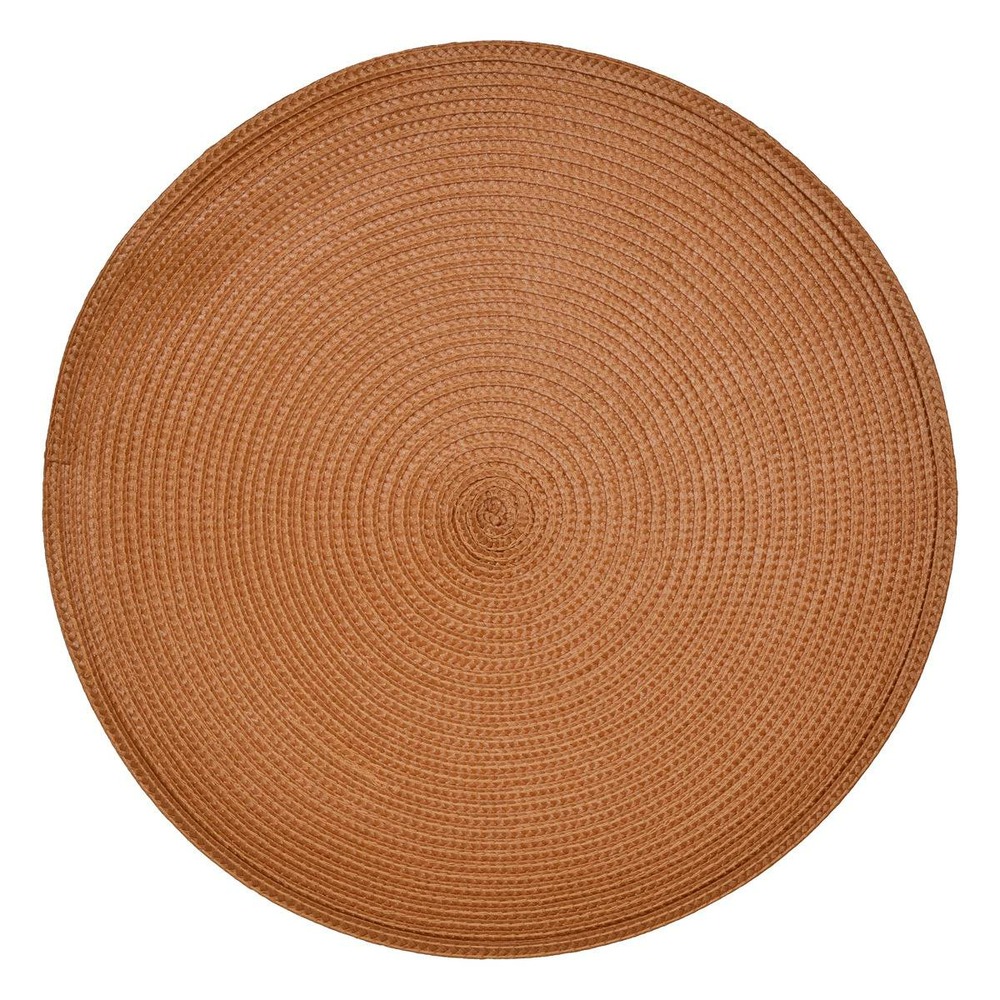 Set de table tresse terracotta d38xh0,1cm