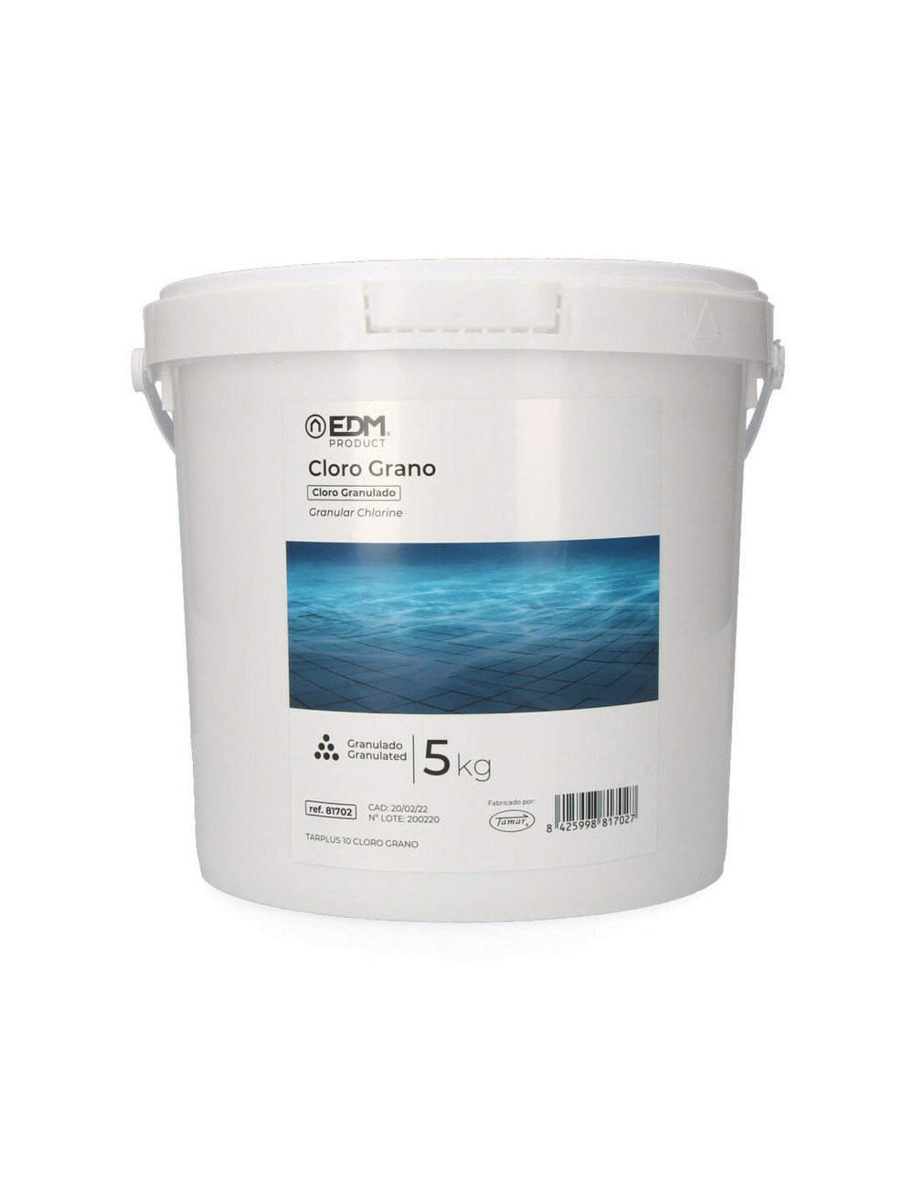 4 chlore grain 5kg fusion edm