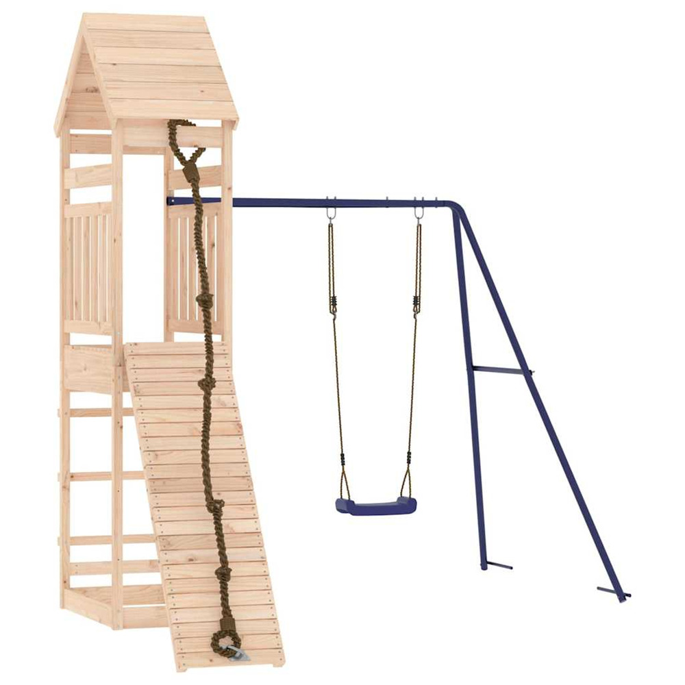 Aire de jeux d'extérieur bois de pin massif