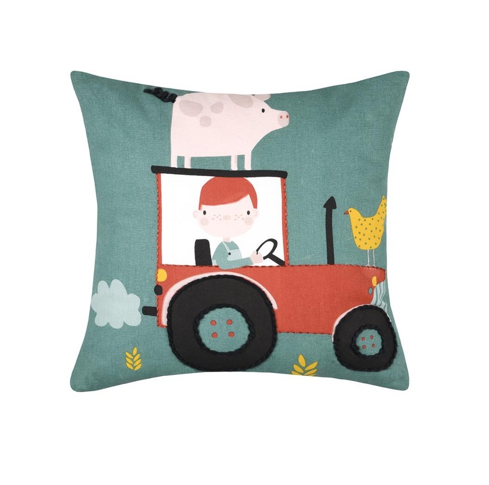 Coussin dehoussable tom a la ferme