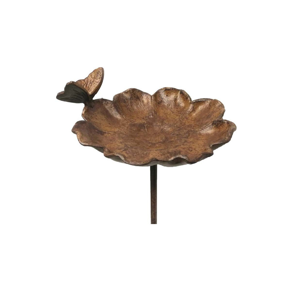 Mangeoire à planter en fonte papillon 19x17x107cm