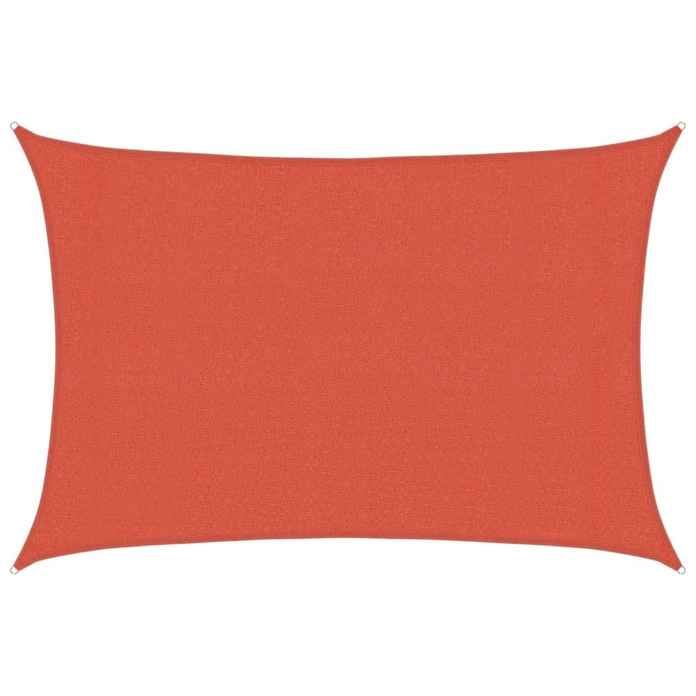 Voile d'ombrage 160 g/m² terre cuite 3x5 m pehd
