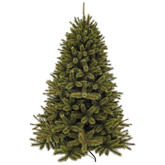 Sapin de noël artificiel forest frosted h215x140cm - vert