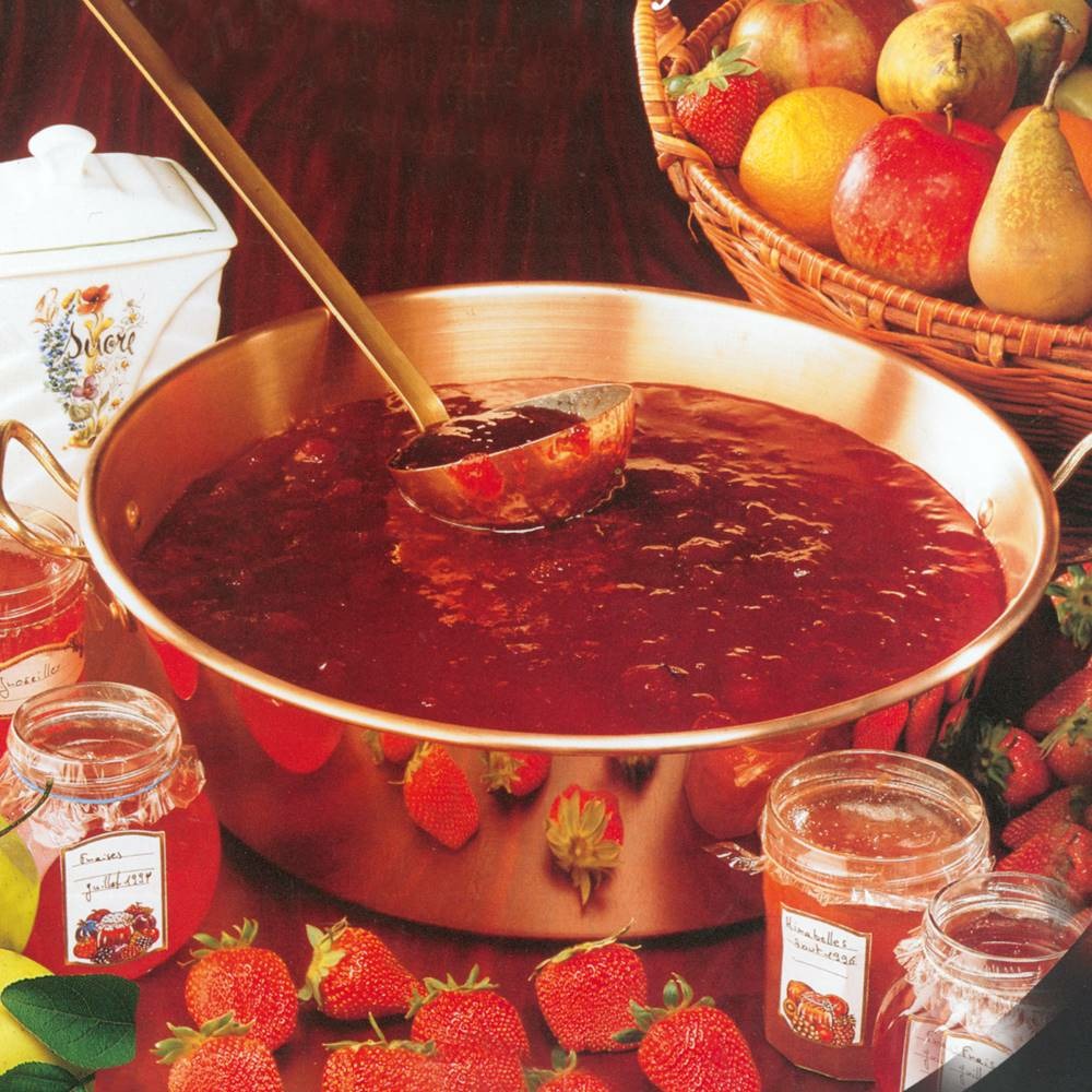 Ancienne bassine en cuivre pour confitures (Gebraucht) in Nidau für CHF