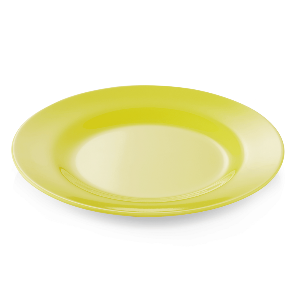 Lot de 12 assiette en mélamine jaune ø 200 mm 1 - was germany