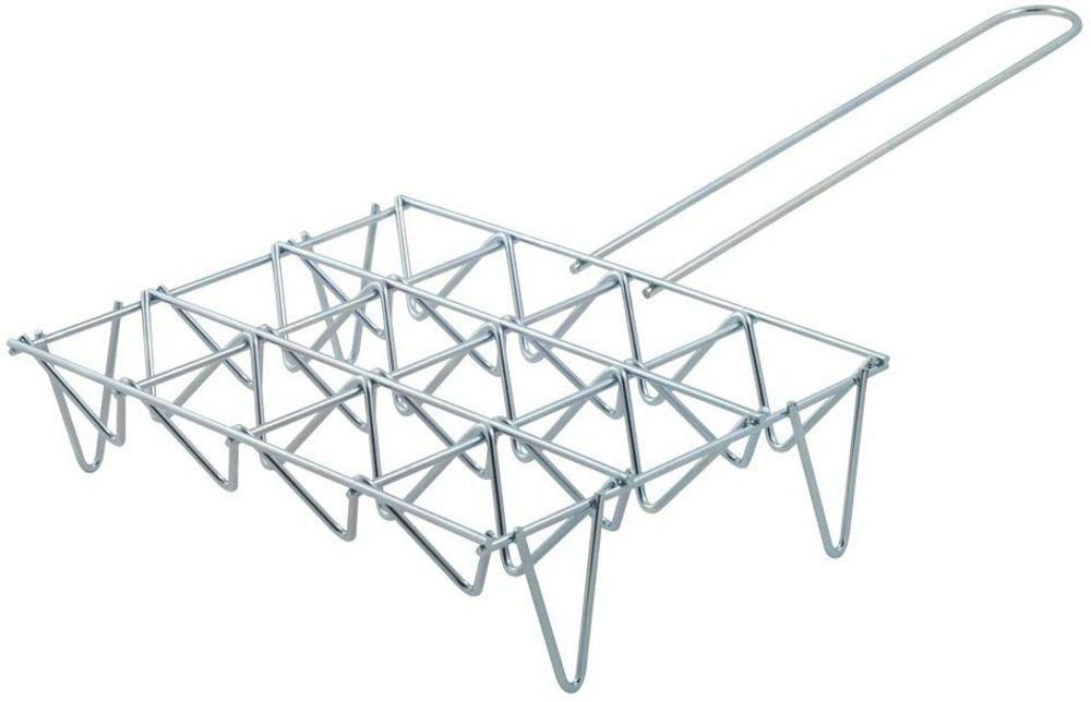 Gril à légumes : gril metaltex, unicolore, 12 pièces.