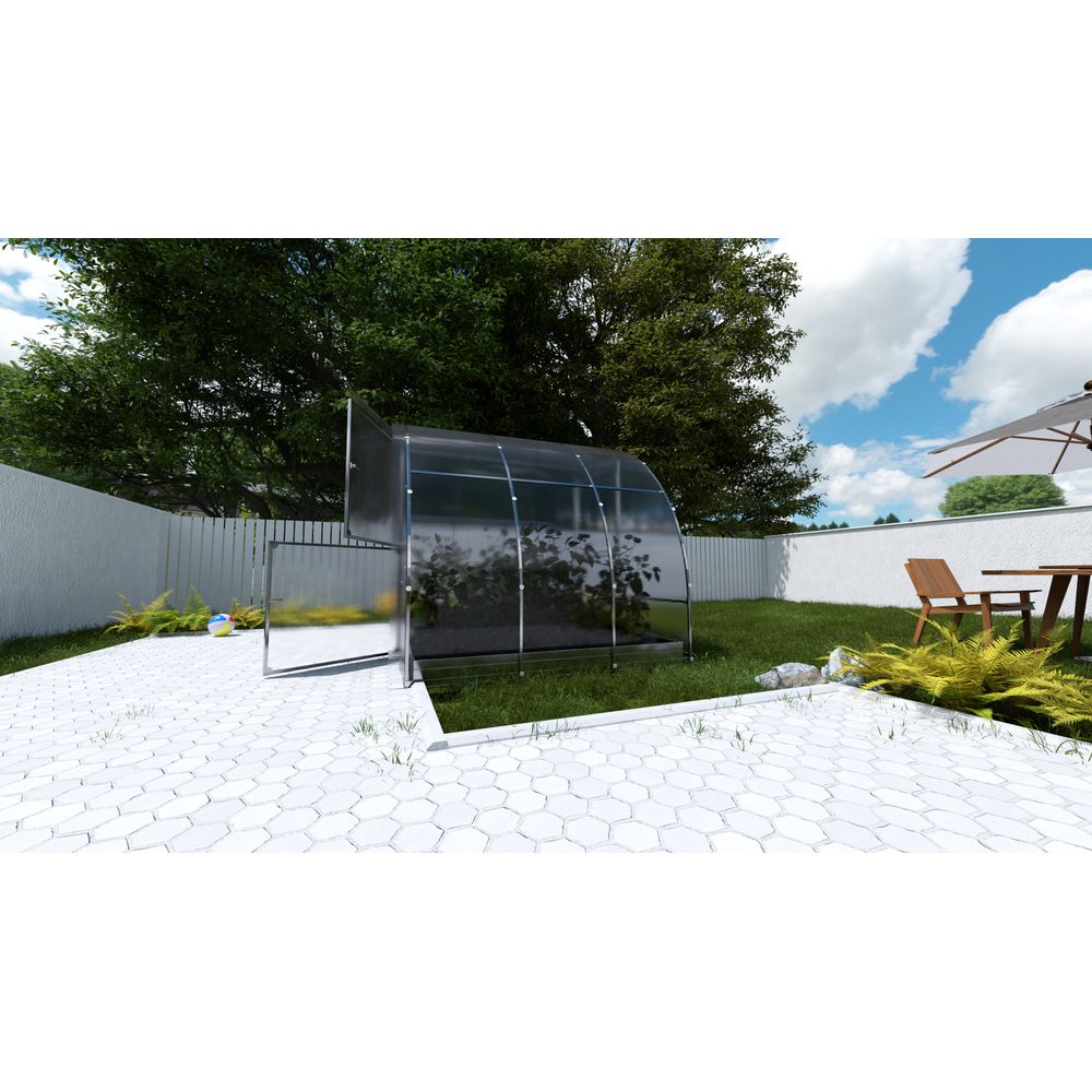 Serre en polycarbonate easy 6m² (3x2m), 4mm