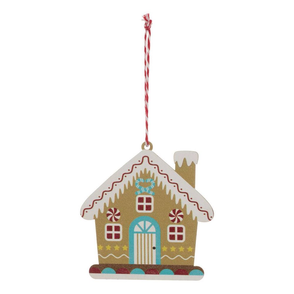 Décoration de sapin sur présentoir sapin gourmand en bois