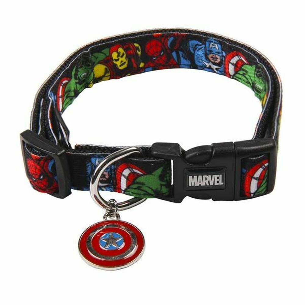 Collier pour chien marvel xxs/xs noir